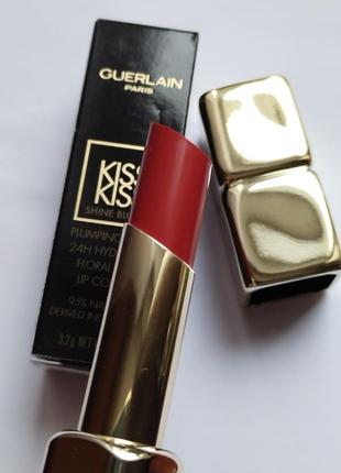 Помада guerlain kisskiss shine bloom тон 519