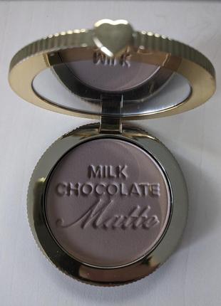 Too faced chocolate soleil matte bronzer1 фото