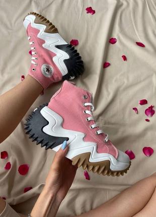 Женские кеды converse run star люкс качество