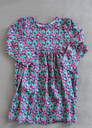 Вискозное платье bluezoo для девочки 3-4 лет, скидка9 фото