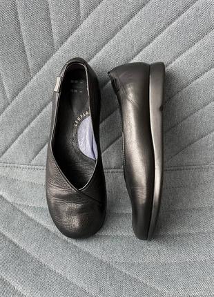 Балетки туфли camper кожаные натуральные черные 35 купить цена3 фото