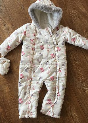 Комбинезон демисезонный 12-18 мес