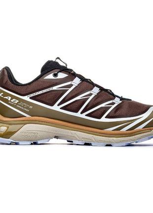 Salomon xt-6 grey brown4 фото