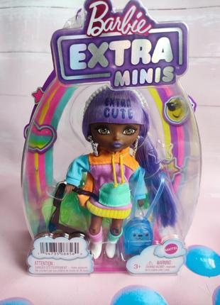 Barbie extra minis барби мини лавандовая леди