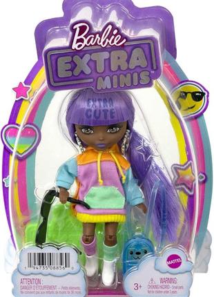 Barbie extra minis барби мини лавандовая леди2 фото