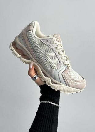 Кросівки asics gel-kayano 14 peach cream8 фото