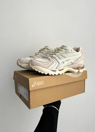 Кросівки asics gel-kayano 14 peach cream2 фото