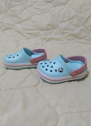 Клоги, кроксы crocs c 4, р. 20-213 фото