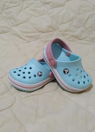 Клоги, кроксы crocs c 4, р. 20-211 фото