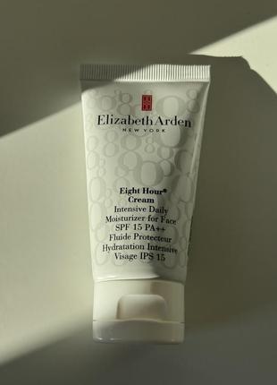 Зволожуючий крем для обличчя з захистом від сонця elizabeth arden eight hour intensive daily1 фото