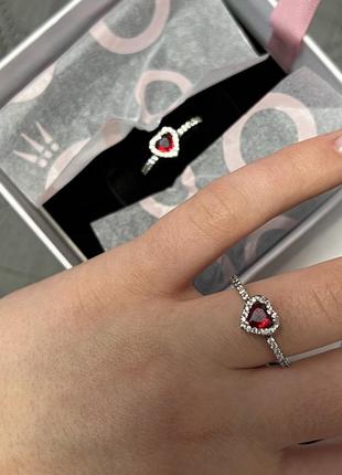 Невероятная кольца «красное сердце»2 фото