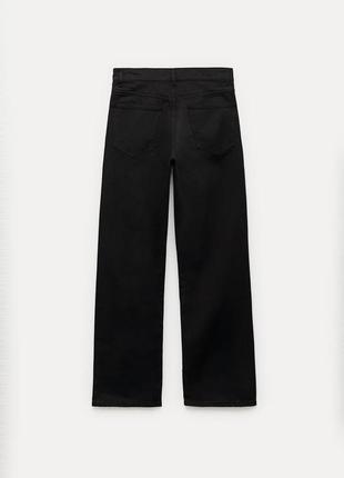 Крутые джинсы zara relaxed high-waist jeans - европ. 462 фото