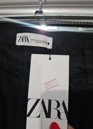 Крутые джинсы zara relaxed high-waist jeans - европ. 468 фото