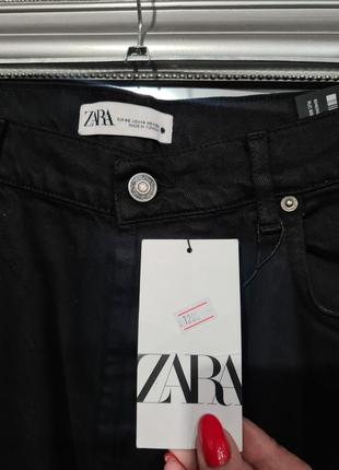 Крутые джинсы zara relaxed high-waist jeans - европ. 467 фото