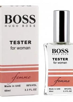 Тестер hugo boss boss femme жіночий, 60 мл