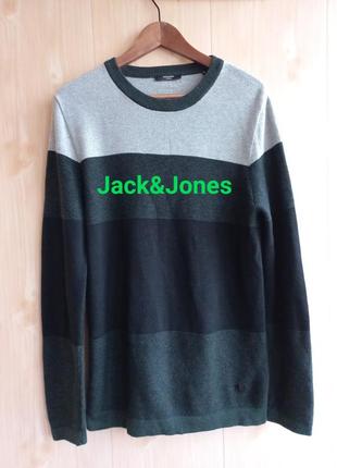 Jack&jones premium тонкий светр джемпер мужской пуловер