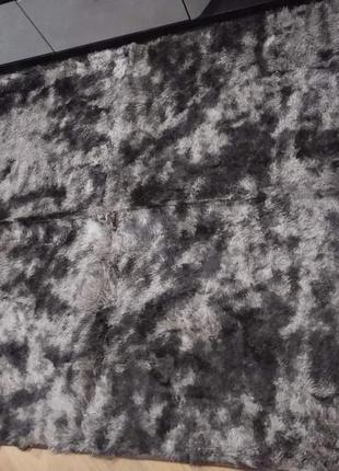 Мягкий коврик травка с длинным ворсом размер 150х200 см2 фото