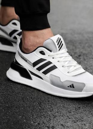 Белые мужские кроссовки adidas2 фото