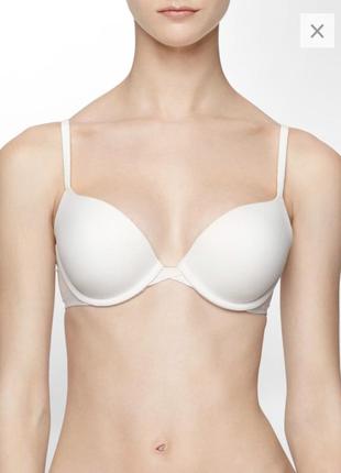 Бюстгальтер пушап средней плотности calvin klein размер 75 а