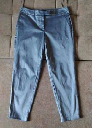 Летние брюки чинос лилового цвета river island, размер 8/s