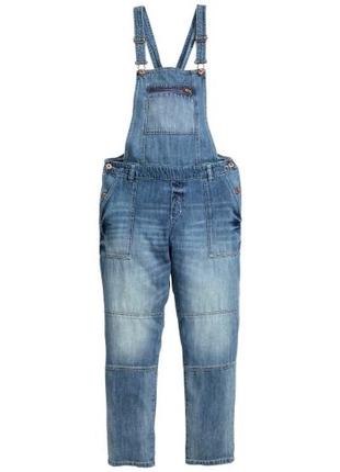 Новый джинсовый комбинезон h&amp;m xs-s весна-лето levis2 фото