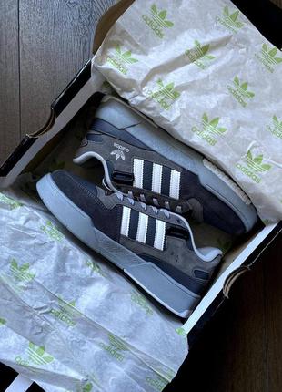 Adidas forum low gray✅