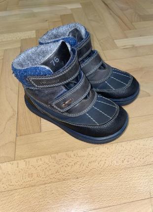 Демисезонные ботинки, ботинки кожаные 26, primigi7 фото