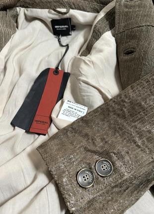Эксклюзив! imperial пиджак люкс кожа кэжуал стиль итальялия оригинал!8 фото