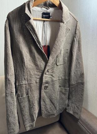 Эксклюзив! imperial пиджак люкс кожа кэжуал стиль итальялия оригинал!2 фото