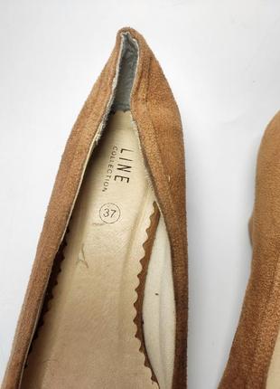 Босоножки женские туфли коричневого цвета на танкетке с открытым носом от бренда line collection 37 394 фото