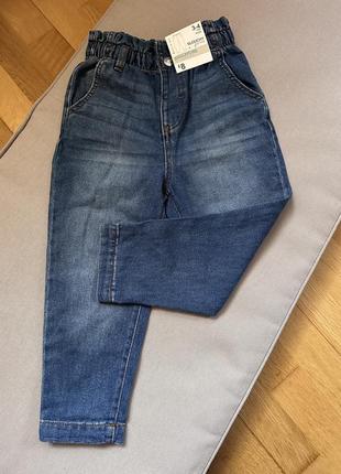 Джинсы для девочки 3-4р