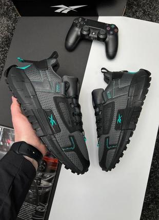 Чоловічі кросівки reebok zig kinetica edge gray mint