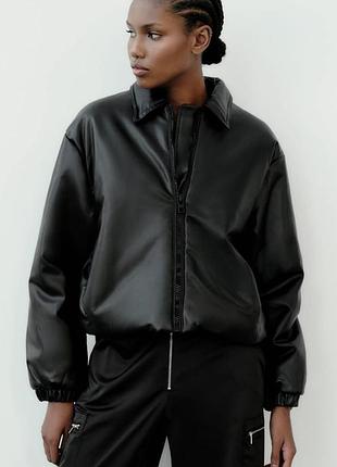 Куртка бомпер zara 2