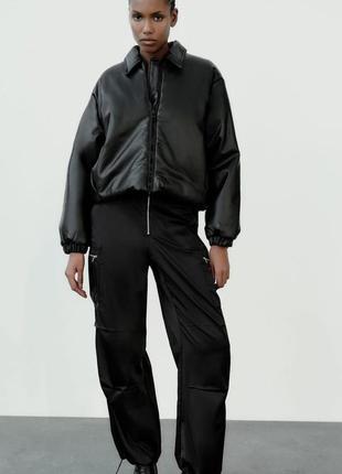 Куртка бомпер zara 5