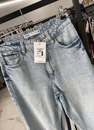 Мом джинс бренд zara размер 34/2 цена 500 грн5 фото