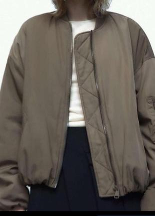 Куртка бомпер zara 3