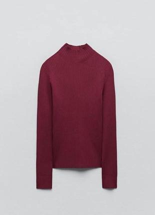 Лонгслів в рубчик zara
