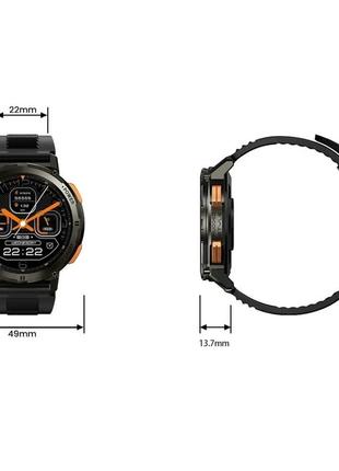 Смарт годинник, smart watch, kospet tank t25 фото