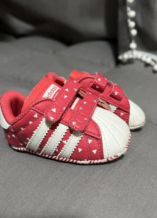 Пинетки кроссовки adidas 10см