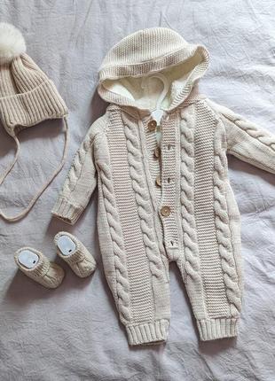 Вязаный костюм