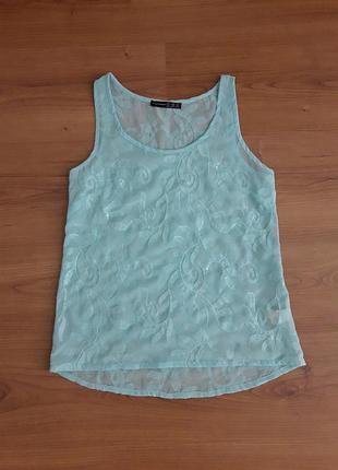 Шифоновий топ розшитий паєтками, р. 34