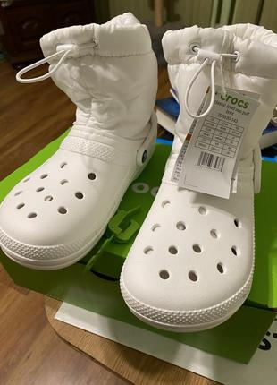 Супер легкие красивые и теплые crocs