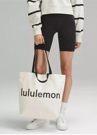 Сумка шоппер lululemon шопер оригинал