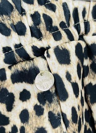 Rich and royal  леопардовые штаны брюки джоггеры3 фото