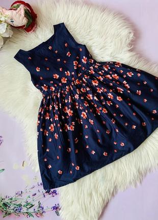 Красивое яркое платье primark premium девочке 4-5 лет