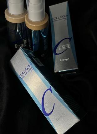 Тональний з колагеном enough collagen оригінал2 фото