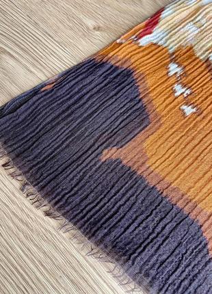 Шикарный люксовый шарф luisa spagnoli шелк3 фото