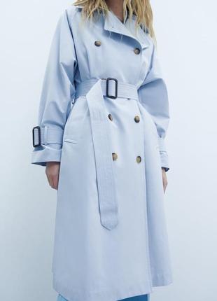 Zara плащ тренч, m/l
