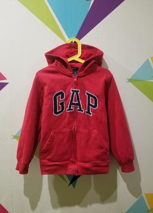 Кофта на змейке пайта с капюшоном худи 5-7 лет