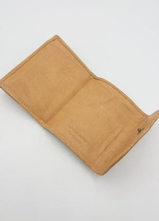 Маленький шкіряний гаманець ручної роботи hand made7 фото